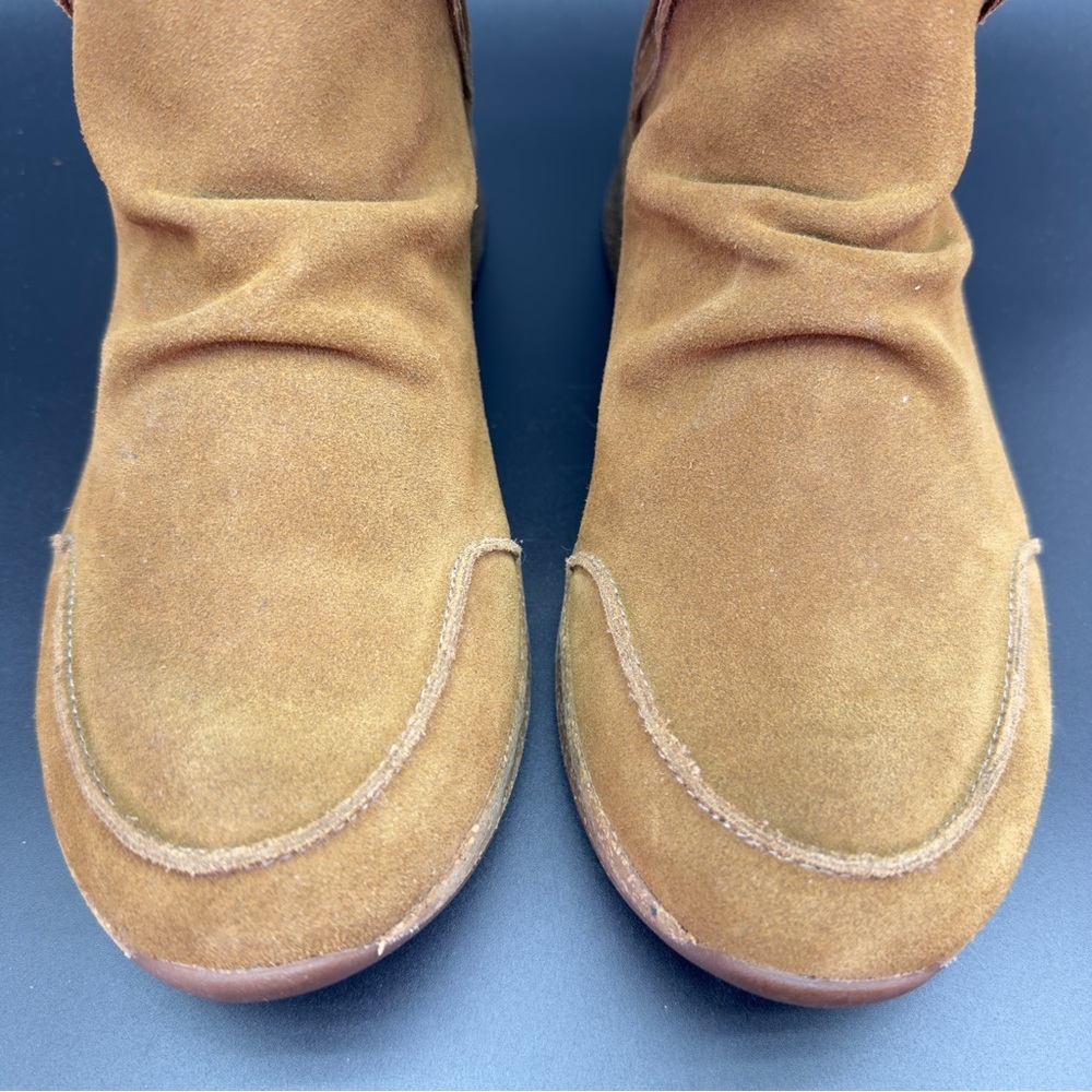 Taos Footwear Faux Fur Lined Suede Booties - Picture 5 of 11